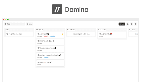 Domino - Productivity app